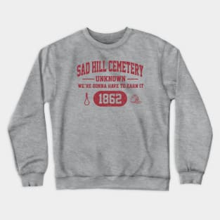 Sad Hill Cemetery 1862 Crewneck Sweatshirt